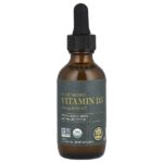 растительный витамин D3, 125 мкг (5000 МЕ), 59,2 мл (2 жидк. унции) — Global Healing