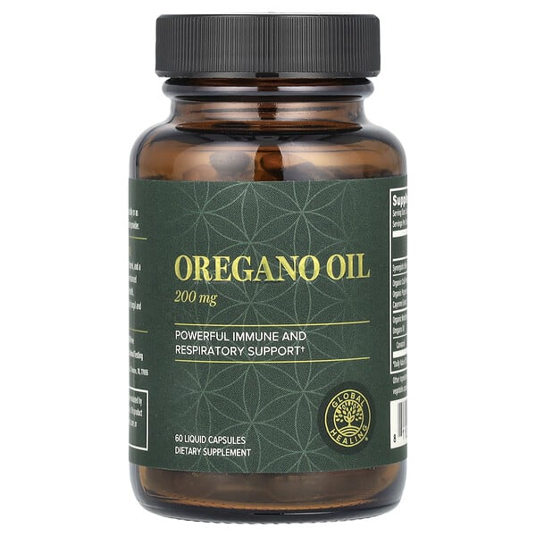 glh03133_v_8.jpg масло орегано, 60 капсул — Global Healing