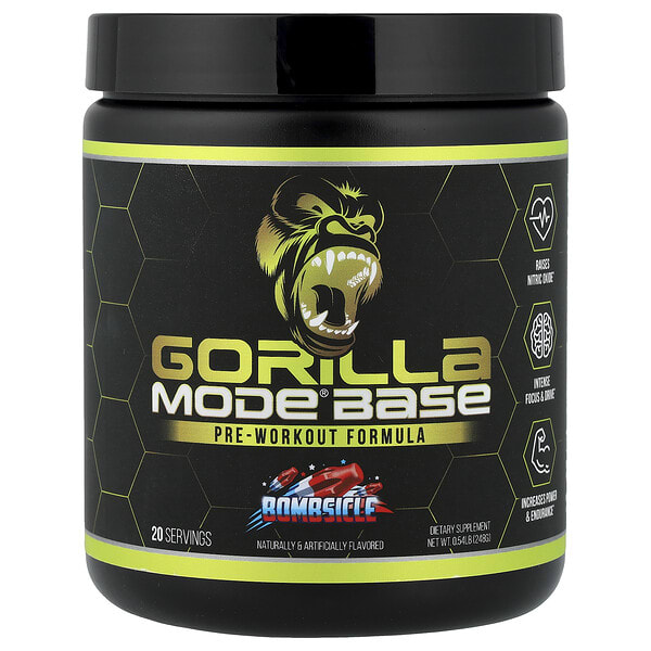 gll51259_v_8.jpg Mode® Base, предтренировочная добавка, Bombscle, 248 г (0,54 фунта) — Gorilla Mind