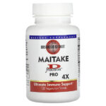 Maitake D-Fraction, Pro 4X, 120 вегетарианских таблеток — Mushroom Wisdom