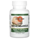 Super Royal Agaricus, 120 вегетарианских таблеток — Mushroom Wisdom
