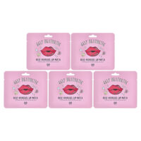 Self Aesthetic, патчи для губ с розовым гидрогелем, 5 патчей, 3 г (0,10 унции) — G9skin
