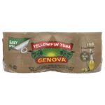 Желтоперый тунец в оливковом масле, 4 пакетика по 142 г (5 унций) — Genova