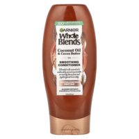 Whole Blends, разглаживающий кондиционер, кокосовое масло и какао-масло, 370 мл (12,5 жидк. Унции) — Garnier