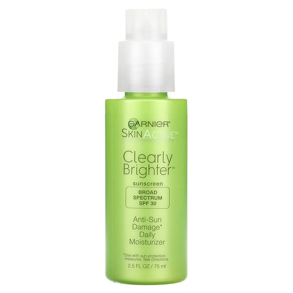gnr46112_v_12.jpg SkinActive, ежедневное увлажняющее средство против повреждений от солнца, SPF 30, 75 мл (2,5 жидк. унции) — Garnier