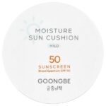 увлажняющий солнцезащитный крем, кушон, мягкое, SPF 50, 14 г (0,49 унции) — Goongbe