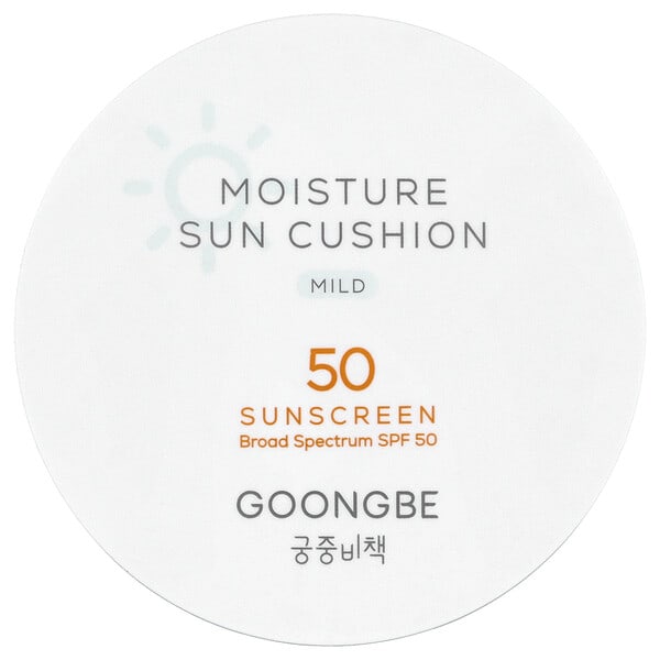 gog71817_v_21.jpg увлажняющий солнцезащитный крем, кушон, мягкое, SPF 50, 14 г (0,49 унции) — Goongbe