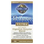 O-Zyme Ultra™, идеальная смесь пищеварительных ферментов, 90 вегетарианских капсул UltraZorbe™ — Garden of Life