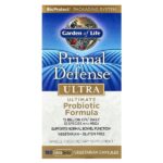 Primal Defense, Ultra, универсальная пробиотическая формула, 180 вегетарианских капсул UltraZorbe — Garden of Life