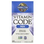 Vitamin Code®, мультивитамины из цельных продуктов для мужчин, 120 вегетарианских капсул — Garden of Life