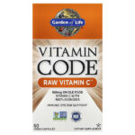 Vitamin Code®, RAW Vitamin C™, 60 веганских капсул — Garden of Life