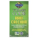 Vitamin Code®, необработанный кальций™, 60 вегетарианских капсул — Garden of Life