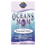Oceans Mom®, пренатальная ДГК, со вкусом клубники, 350 мг, 30 капсул — Garden of Life