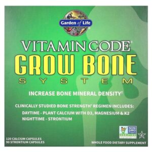Витаминный код, система роста костей, программа из 2 частей — Garden of Life