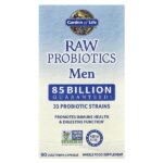 RAW пробиотики, для мужчин, 90 вегетарианских капсул — Garden of Life