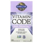 Vitamin Code®, RAW Prenatal™, витамины для беременных, 180 вегетарианских капсул — Garden of Life