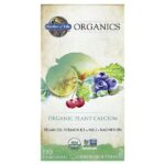 Organics, органический растительный кальций, 180 веганских таблеток — Garden of Life