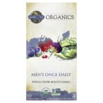 Organics, мультивитамины для мужчин, одна таблетка в день, 60 веганских таблеток — Garden of Life