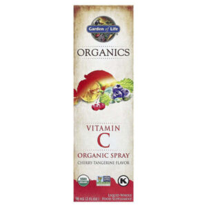 MyKind Organics, органический спрей с витамином С, вишня и мандарин, 58 мл (2 жидк. унции) — Garden of Life