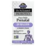 Dr. Formulated Probiotics, пробиотики, одна таблетка в день во время беременности, 30 вегетарианских капсул — Garden of Life