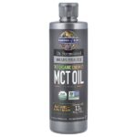 Цельнопищевой магний Formulated Brain Health, 100% органическое кокосовое масло со среднецепочечными триглицеридами, без добавок, 473 мл (16 жидк. унц.) — Garden of Life