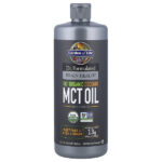 Компанией Dr. Formulated Brain Health, 100% Organic Coconut MCT Oil, Unflavored, 32 fl oz (946 ml) — Garden of Life