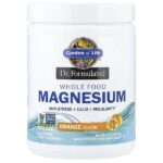 Dr. Formulated, цельнопищевой магний, с апельсиновым вкусом, 197,4 г (7 унций) — Garden of Life