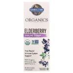 Organics, иммунный сироп из бузины, 195 мл (6,59 жидк. Унции) — Garden of Life