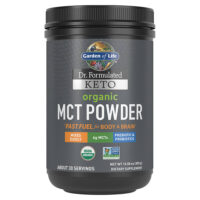 Dr. Formulated Keto, органический порошок MCT, 300 г (10,58 унции) — Garden of Life