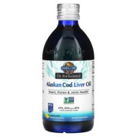 Компания Dr. Formulated, жир печени аляскинской трески, лимон, 400 мл (13,52 жидк. Унции) — Garden of Life