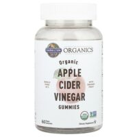 MyKind Organics, Жевательные конфеты с органическим яблочным уксусом, 60 веганских жевательных конфет — Garden of Life