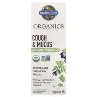 MyKind Organics, иммунный сироп от кашля и слизи, 150 мл (5 жидк. унц.) — Garden of Life