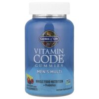 Vitamin Code®, мультивитамины для мужчин, лимон и ягоды, 90 жевательных таблеток — Garden of Life