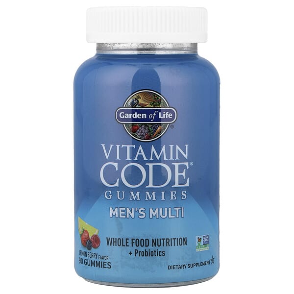 gol13333_v_24.jpg Vitamin Code®, мультивитамины для мужчин, лимон и ягоды, 90 жевательных таблеток — Garden of Life