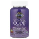 Vitamin Code®, жевательные мультивитамины для беременных с железом и фолатом, вишневый лимонад, 90 жевательных таблеток — Garden of Life