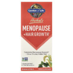 Herbals, добавка для роста волос в период менопаузы, ягодный вкус, 30 веганских капсул — Garden of Life