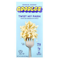 Twist My Parm, азиаго и пармезан со спиралями, 149 г (5,25 унции) — Goodles