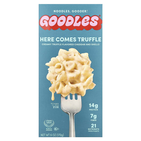 goo99015_v_16.jpg Here Comes Truffle, сливочный трюфель, чеддер и ракушка, 170 г (6 унций) — Goodles