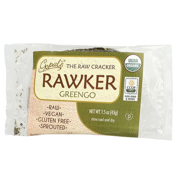 gop00170_v_8.jpg Rawker, The Raw Cracker, GreenGo, 43 г (1,5 унции) — Gopal's