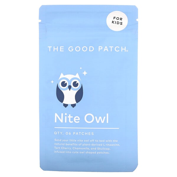 gpt87442_v_4.jpg Nite Oval, для детей, 6 патчей — The Good Patch
