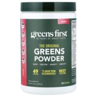 порошок из зелени, с ягодным вкусом, 300,6 г (10,6 унции) — Greens First