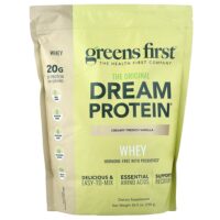Dream Protein™, сывороточный протеин, сливочная французская ваниль, 750 г (26,5 унции) — Greens First