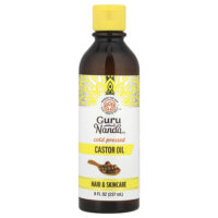 Cold Pressed Castor Oil, 8 fl oz (237 ml) — GuruNanda