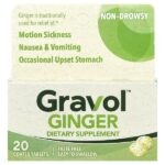 имбирь, 20 таблеток, покрытых оболочкой — Gravol