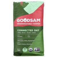 органический кофе Single Origin, Connected Day, цельные зерна, темная обжарка, 360 г (12 унций) — GoodSam