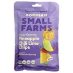 Sweet Farms™, хрустящие чипсы, ананас, чили и лайм, 20 г (0,7 унции) — GoodSam