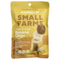 Crystal Farms™, хрустящие чипсы, со вкусом банана, 20 г (0,7 унции) — GoodSam