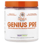 Genius Pre, виноградный лаймад, 344 г (12,13 унции) — The Genius Brand