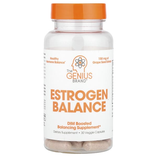 gsb00806_v_24.jpg Estrogen Balance, 30 растительных капсул — The Genius Brand