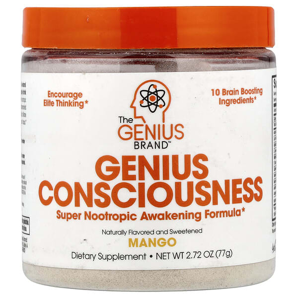 gsb00890_v_24.jpg Genius Consciousness, манго, 77 г (2,72 унции) — The Genius Brand